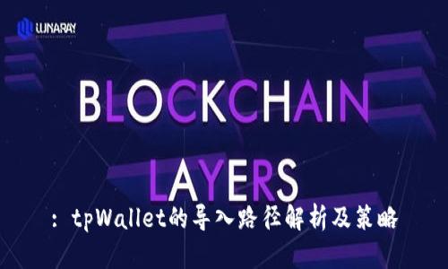 : tpWallet的导入路径解析及策略