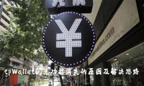 tpWallet闪兑功能消失的原因及解决思路