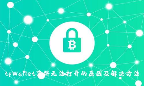 tpWallet薄饼无法打开的原因及解决方法